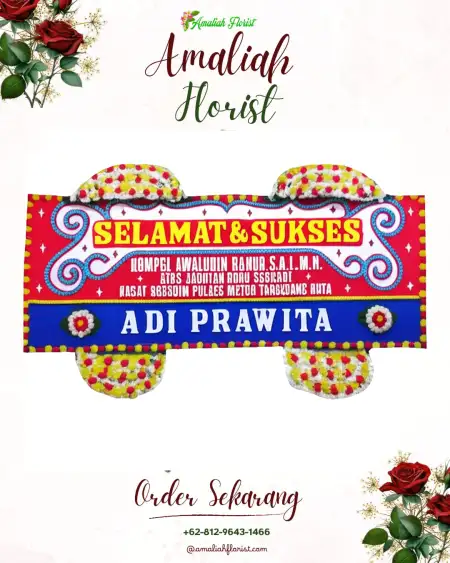 Papan Bunga Ucapan Selamat Seri Kembang Ii